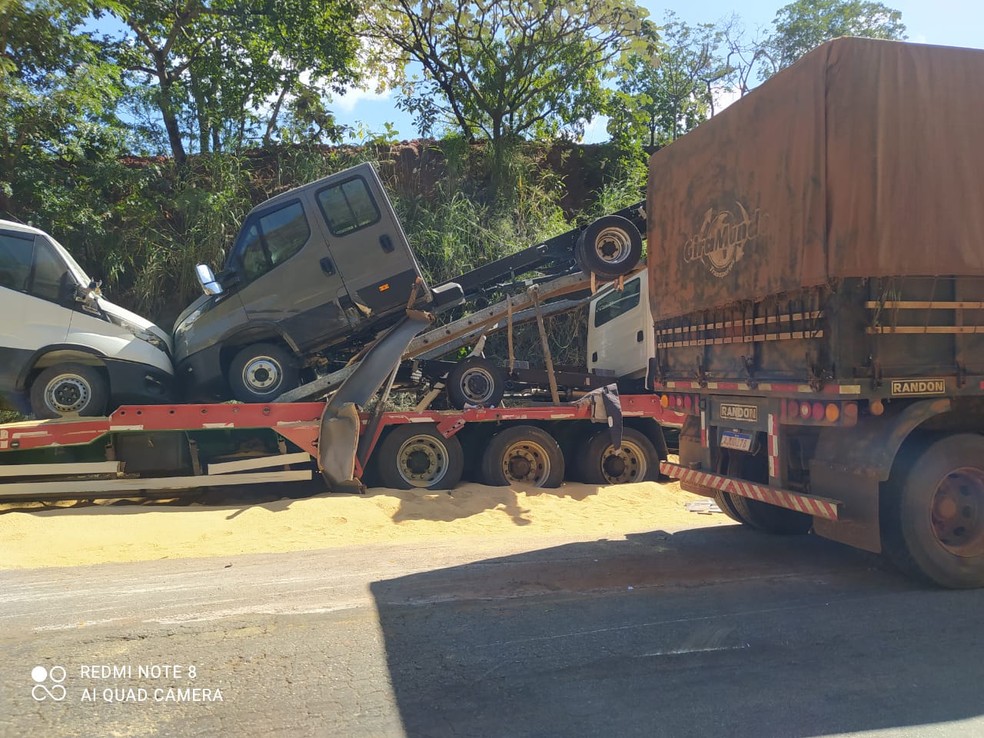 Motorista morreu em acidente — Foto: PRF