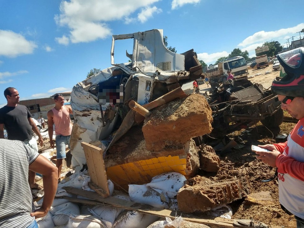 Acidente em Seabra, na Chapada Diamantina, foi em janeiro de 2019. — Foto: Nilson Santos/Blog Liberdade Bom Sucesso 