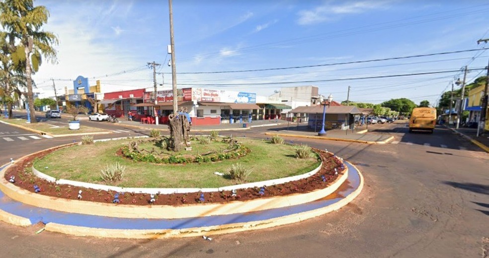 Crime ocorreu em Mundo Novo, cidade no sul do estado. — Foto: Reprodução/GoogleMaps