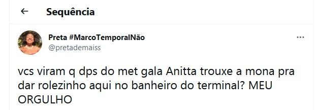 Internet reage a decoração do banheiro do MET Gala (Foto: Reprodução/Twitter)