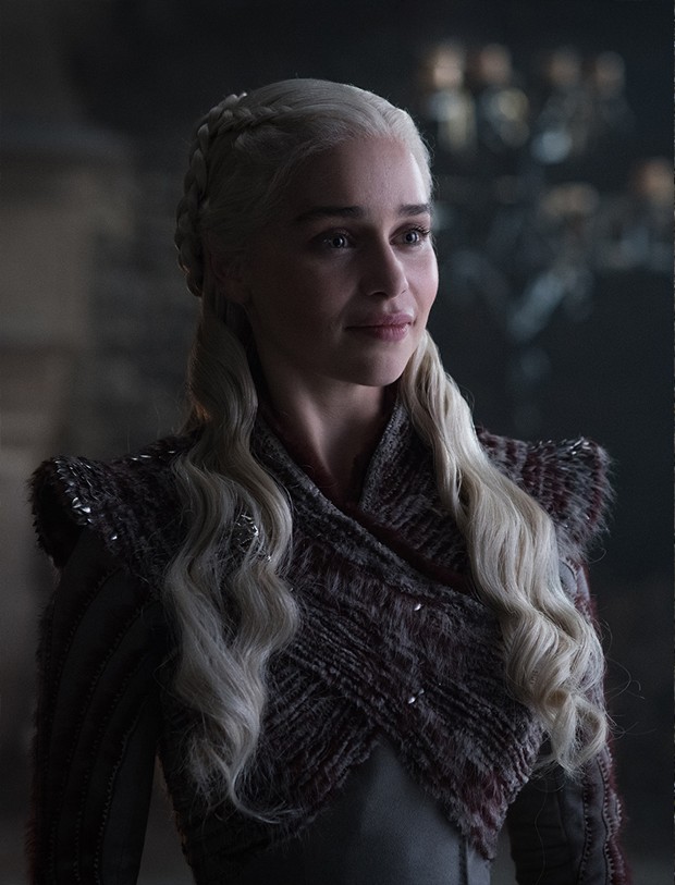 Daenerys Targaryen (Emilia Clarke) em cena da última temporada de Game of Thrones (Foto: Dilvulgação/HBO/Helen Sloan)