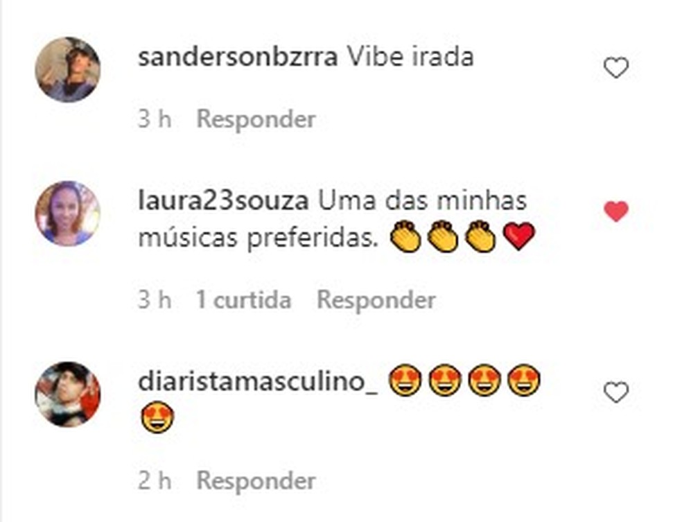 Seguidores elogiam postagem de Cauã nas redes  — Foto: Reprodução / Instagram 