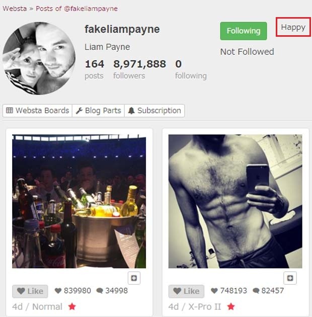 Cheryl Cole e Liam Payne aparecem em foto do Instagram de Liam. 