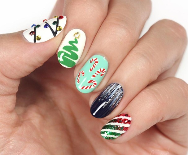 Unhas decoradas (Foto: Instagram/Reprodução) Unhas decoradas (Foto: Instagram/Reprodução)