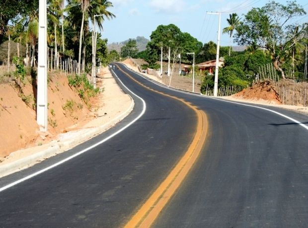 Rodovia SE-343 tem 8 km de extensão e liga as cidades de Rosário e General Maynard (Foto: Divulgação/Seinfra)