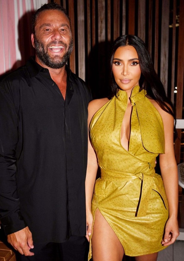David Grutman e Kim Kardashian (Foto: Getty Images)