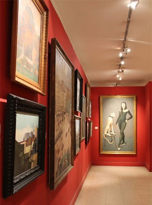 Obras dos séculos 19 e 20 no Museu Carnavalet (Foto: Ana Peliz/ G1)