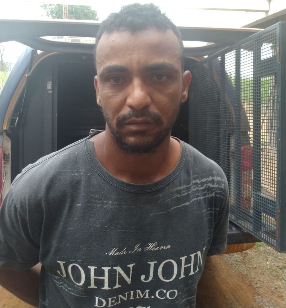 Adevanir Ferreira da Silva foi preso em Santiago do Norte, Distrito de Paranatinga — Foto: Polícia Militar de Mato Grosso/Assessoria