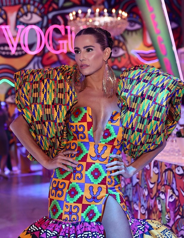 Deborah Secco no Baile da Vogue 2022 (Foto: Manuela Scarpa/ Brazil News)