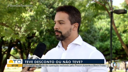 Representante do Procon comenta sobre preços na Black Friday