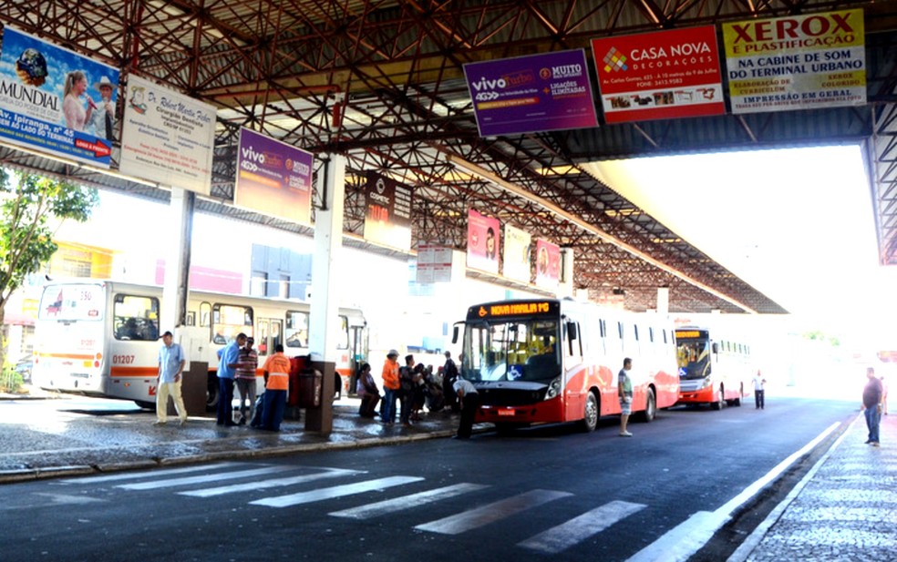 Terminal de ônibus urbano de Marília — Foto: Prefeitura de Marília/Divulgação