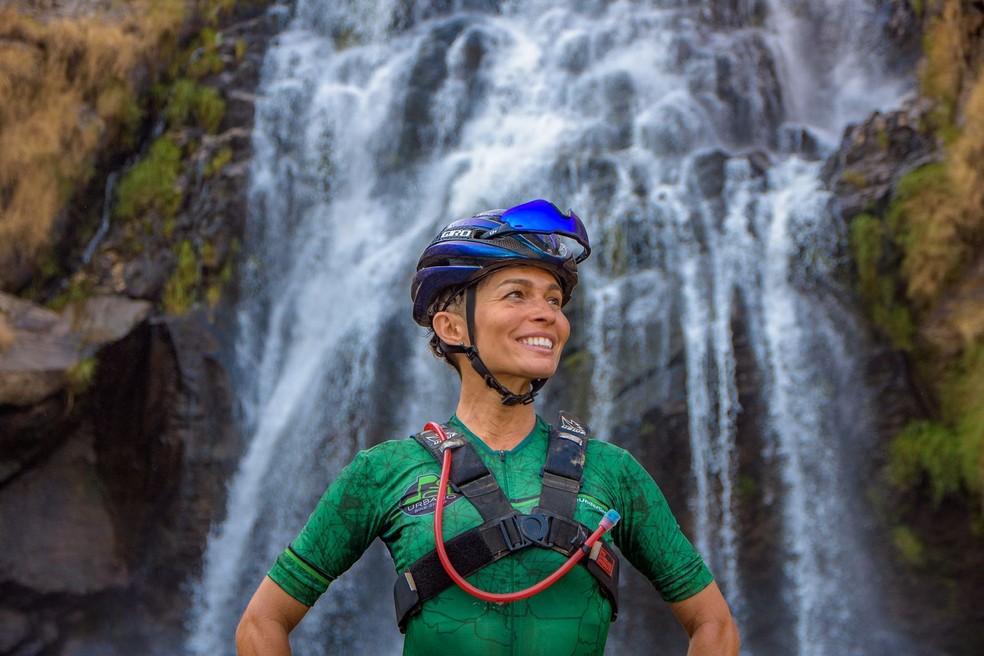 A pr&aacute;tica de esportes foi fundamental para ajudar Paty a vencer o burnout &mdash; Foto: Arquivo Pessoal