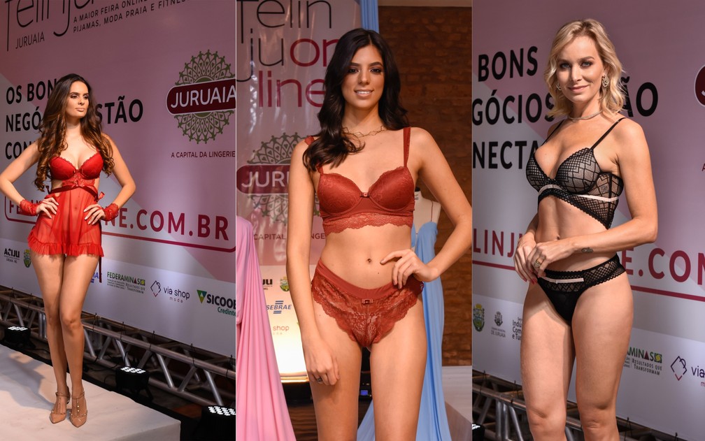 Felinju Online 2020 apresenta novidades da moda íntima de Juruaia — Foto: Reginalva Fotografias