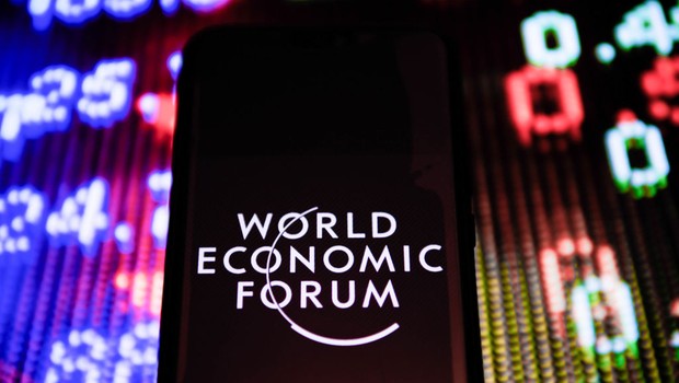 Fórum Econômico Mundial (Foto: Omar Marques/SOPA Images/LightRocket via Getty Images)