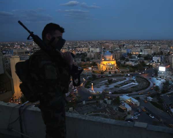 A noite no Iraque (Foto: Getty Images)