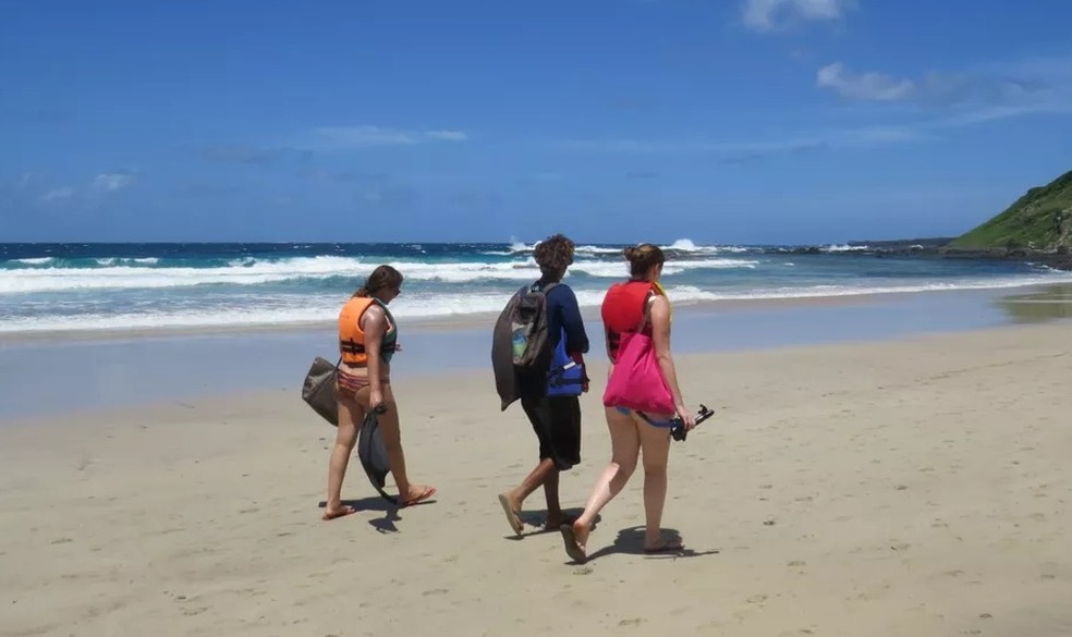 Condutores precisam atualizar cadastro para trabalhar na área do Parque Nacional  — Foto: Ana Clara Marinho/TV Globo