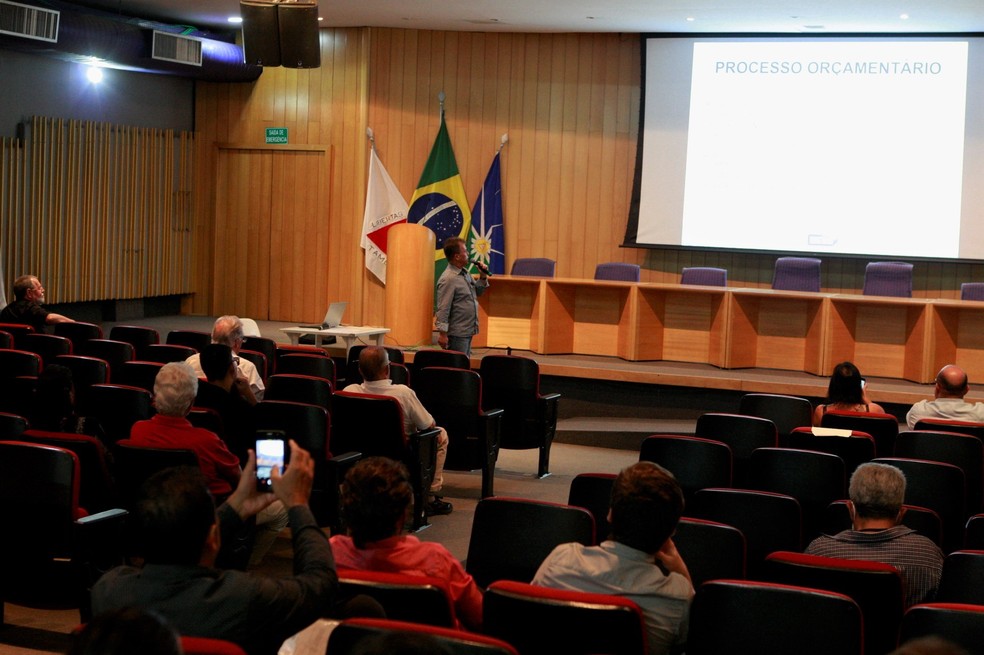 LDO 2023 foi apresentada em audiência pública na  última terça-feira.  — Foto: Cleiton Borges/Prefeitura de Uberlândia/Divulgação