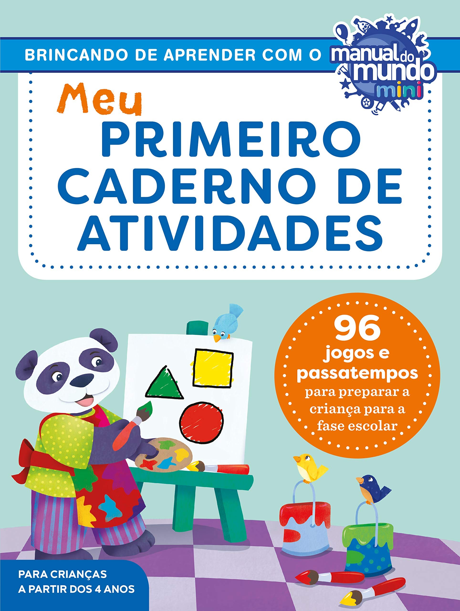 'Meu primeiro caderno de atividades' auxilia no começo da fase escolar  (Foto: Reprodução/Amazon)