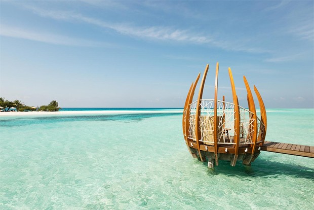 Resort Lux South Ari Atoll nas Maldivas: Diárias podem chegar a R$ 8,5 mil (Foto: Reprodução / Lux South Ari Atoll)