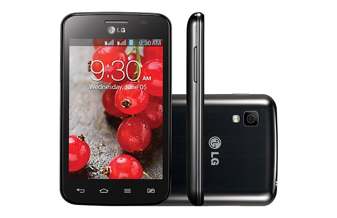 LG L4 II Trichip tem entrada para três chips de operadora e Android Jelly Bean (Foto: Divulgação/LG)