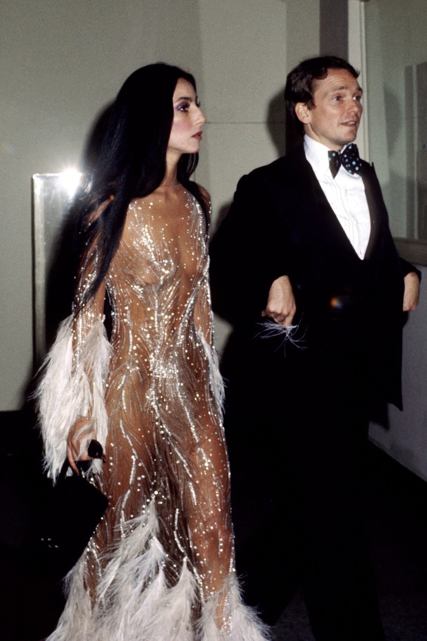 Cher and Bob Mackie (Photo by Ron Galella/WireImage) (Foto: WireImage)