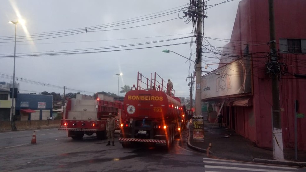 Loja também pegou fogo em novembro do ano passado — Foto: Brígida Mota/TV Centro América