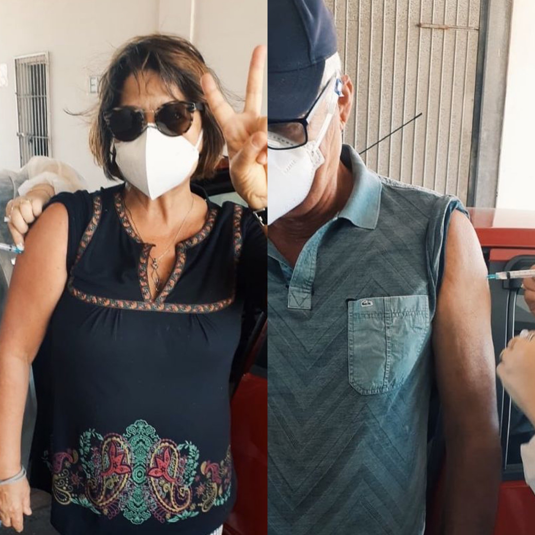 Titi Muller celebra pais vacinados: "Alívio" (Foto: Instagram)