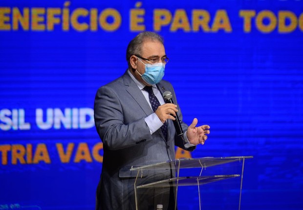 O ministro da Saúde, Marcelo Queiroga (Foto: © Marcello Casal JrAgência Brasil)