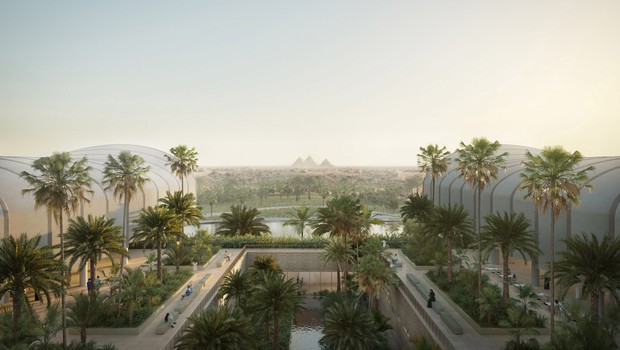Escritório de arquitetura revelou o conceito do Magdi Yacoub Global Heart Centre Cairo (Foto: Divulgação )
