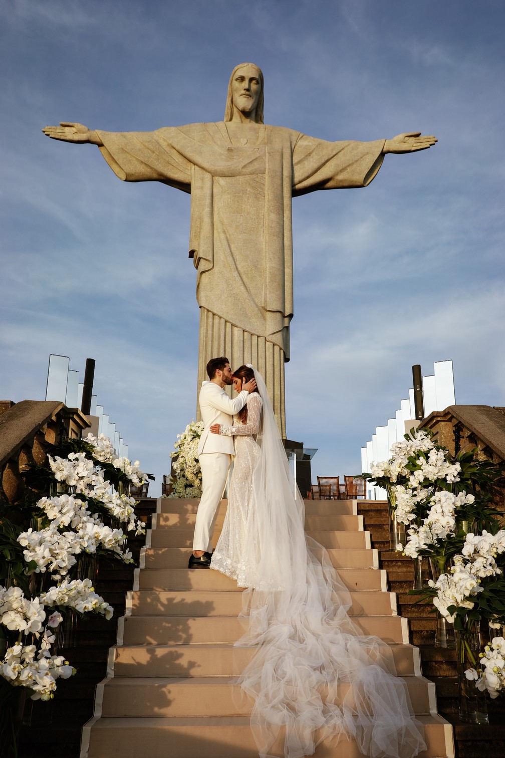 Alom se casa com Romana Novais  â€” Foto: DivulgaÃ§Ã£o