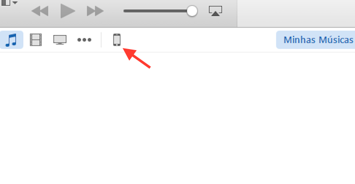 Acessando as configura??es do iPhone atrav?s do iTunes no computador (Foto: Reprodu??o/Marvin Costa)