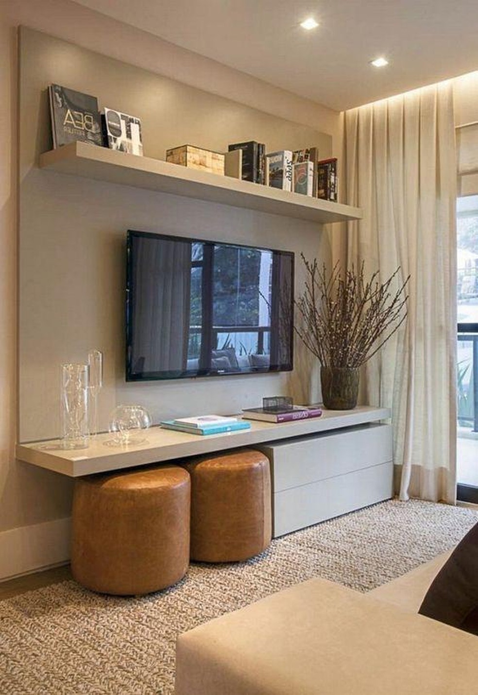 Os móveis planejados são uma ótima alternativa para trazer funcionalidade e conforto  — Foto: Divulgação