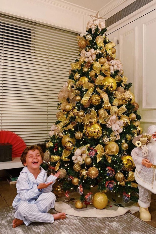 As árvores de Natal luxuosas - e criativas - dos famosos em 2019 (Foto: Reprodução/ Instagram)