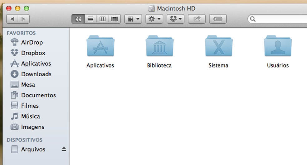 Finder do macOS ficará responsável pela sincronização de arquivos — Foto: Reprodução/Helito Bijora