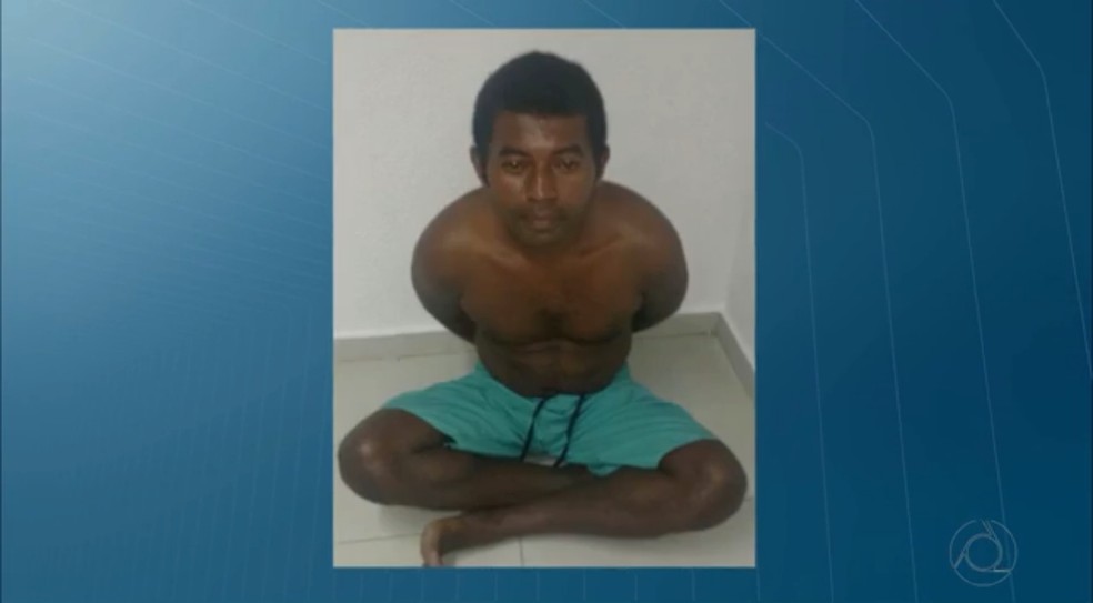 Um homem de 32 anos foi preso em flagrante por estuprar um menino de oito anos na noite desta sexta-feira(24), em João Pessoa. (Foto: Reprodução / Tv Cabo Branco)
