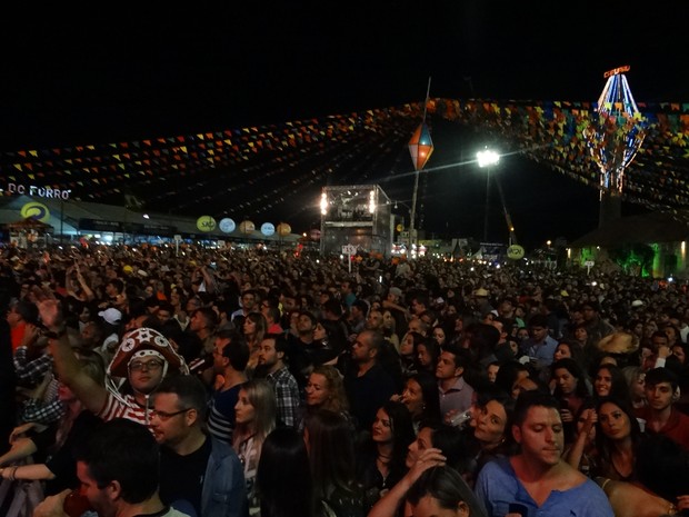 noite de são joão em caruaru 2016 (Foto: Lafaete Vaz/G1)