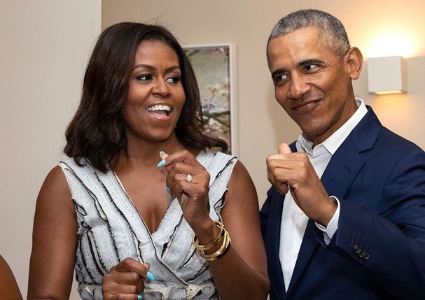Barack e Michelle Obama (Foto: Reprodução/Instagram)