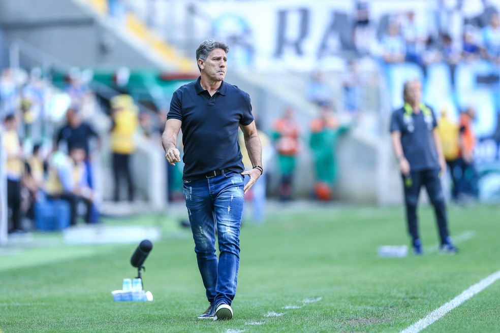 Renato deixou o futuro em aberto  — Foto: Lucas Uebel/DVG/Grêmio