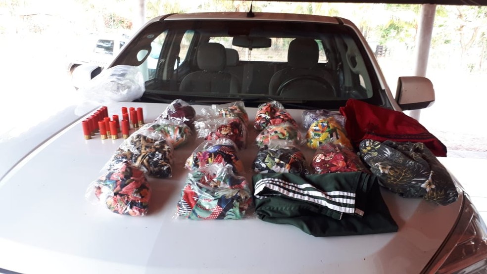 Produtos foram recuperados pela polícia na operação — Foto: Polícia Civil de Mato Grosso/Divulgação