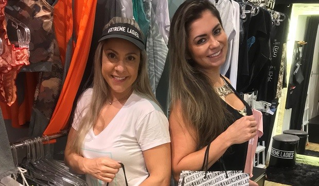 Claudia Ferreiro e Caroline Castellano, sócias da Extreme Ladies  (Foto: Divulgação)