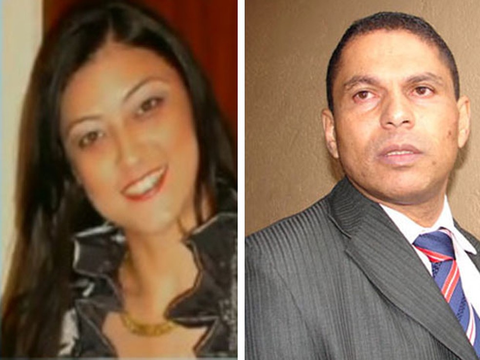 Mércia Nakashima e Mizael Souza foram namorados — Foto: Arquivo/Reprodução/TV Globo/Juliana Cardilli/G1
