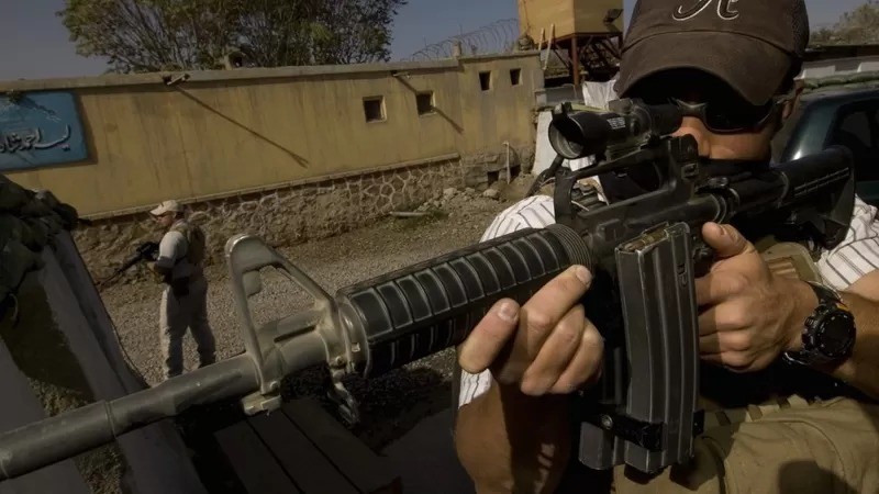 No Afeganistão, seguranças privados militares foram contratados durante conflito (Foto: Getty Images via BBC News)