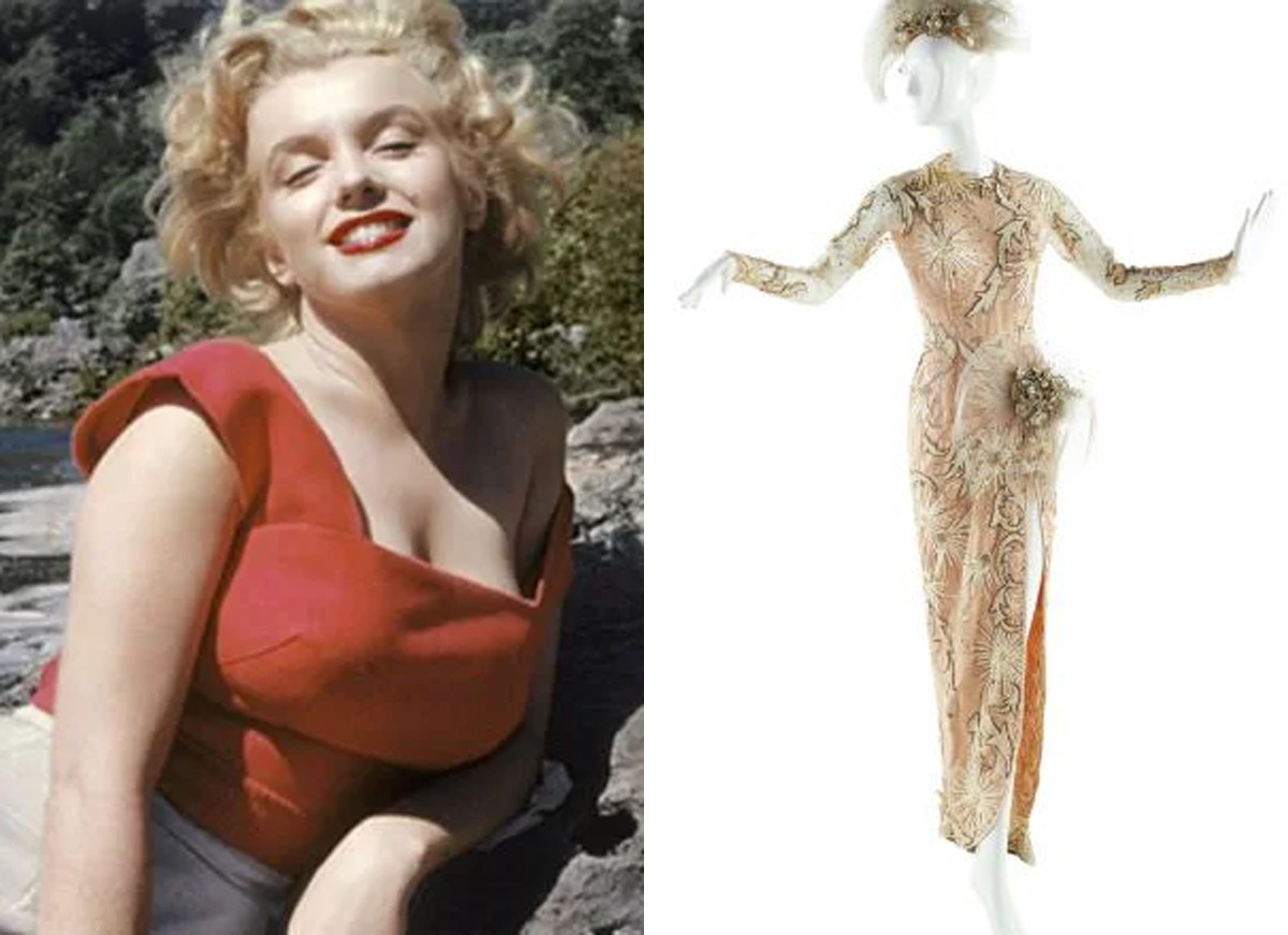 Itens de Marilyn Monroe serão leiloados (Foto: Reprodução/Allan Whitey Snyder e Juliens Auctions)