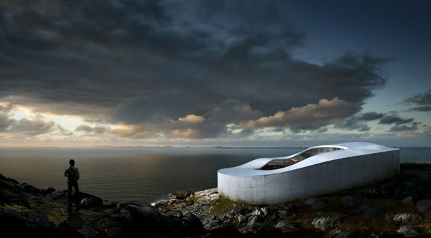 Projeto da futura Galeria Nacional de Arte da Groenlândia  (Foto: Divulgação )