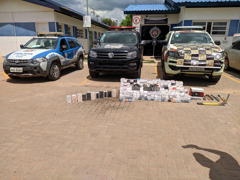 Homens suspeitos de roubar celulares em loja de eletrodomésticos morrem em confronto com policiais no oeste da Bahia  — Foto: Edivaldo Braga/Blog do Braga