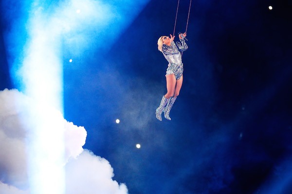 A apresentação de Lady Gaga no Superbowl (Foto: Getty Images)