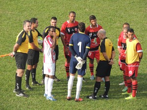 Jacareí União Mogi Campeonato Paulista da Segunda Divisão (Foto: Thiago Fidelix)