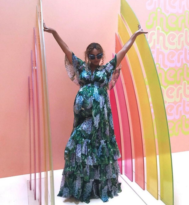 Um tour pelo Museu do Sorvete com Beyoncé (Foto: Instagram @beyonce)
