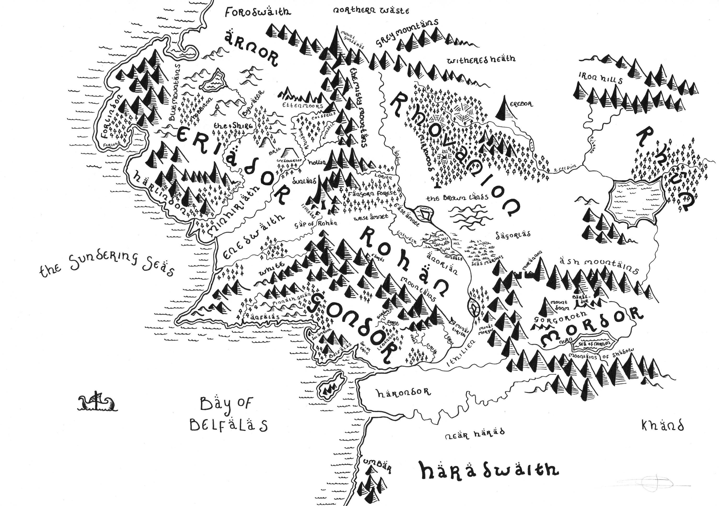 Cartógrafo amador desenvolve mapas inspirados no estilo de 