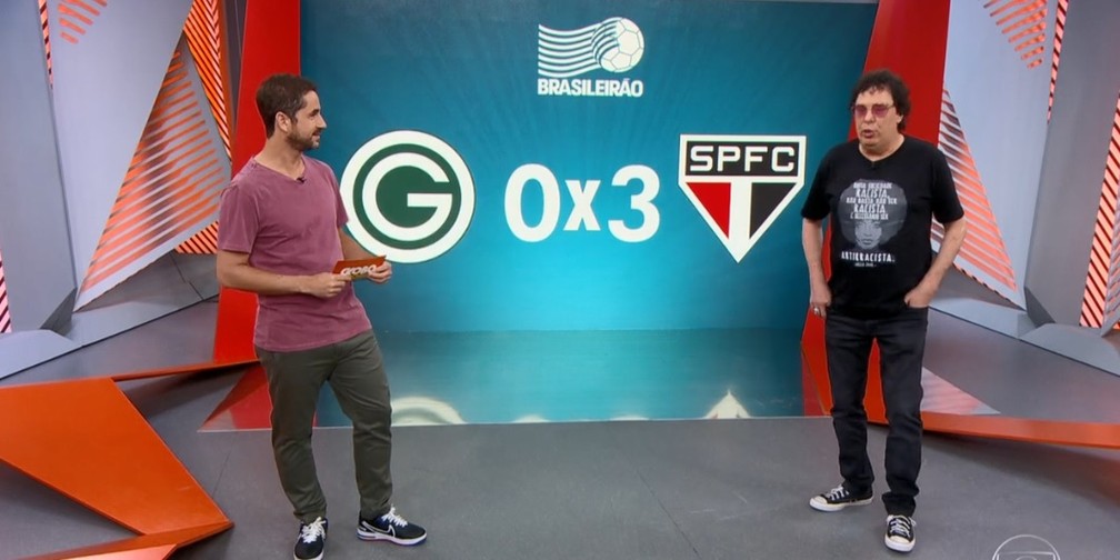 Casagrande comenta sobre a vitória do São Paulo — Foto: Reprodução